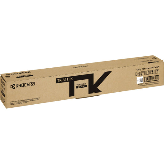 KYOCERA Toner Originalzubehör TK-8115K ca. 12.000 Seiten schwarz