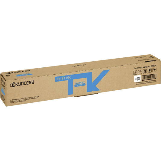 KYOCERA Toner Originalzubehör TK-8115C ca. 6.000 Seiten cyan