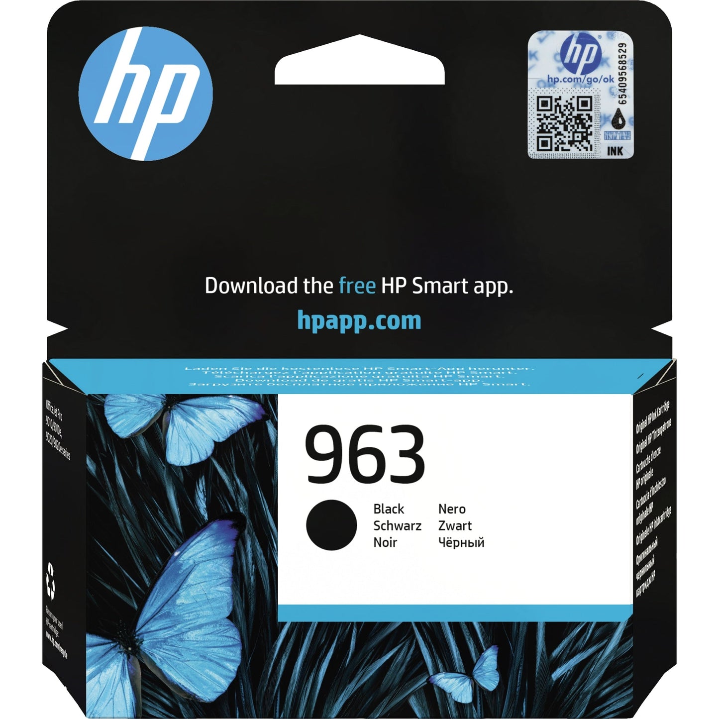HP Tintenpatrone Originalzubehör 963 ca. 1.000 Seiten schwarz 24,09ml