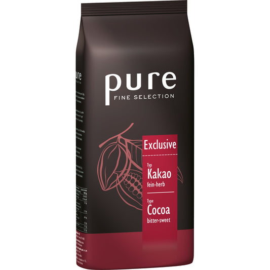Pure Trinkschokolade Fine Selection Exklusive 1.000 g/Pack.