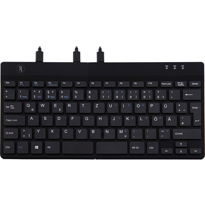 R-Go Tools Tastatur SPLIT Windows® universell USB-A schwarz