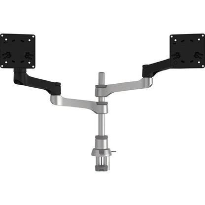 R-Go Tools Monitorschwenkarm ZEPHER C2 2 x 8kg Aluminium schwarz/silber matt