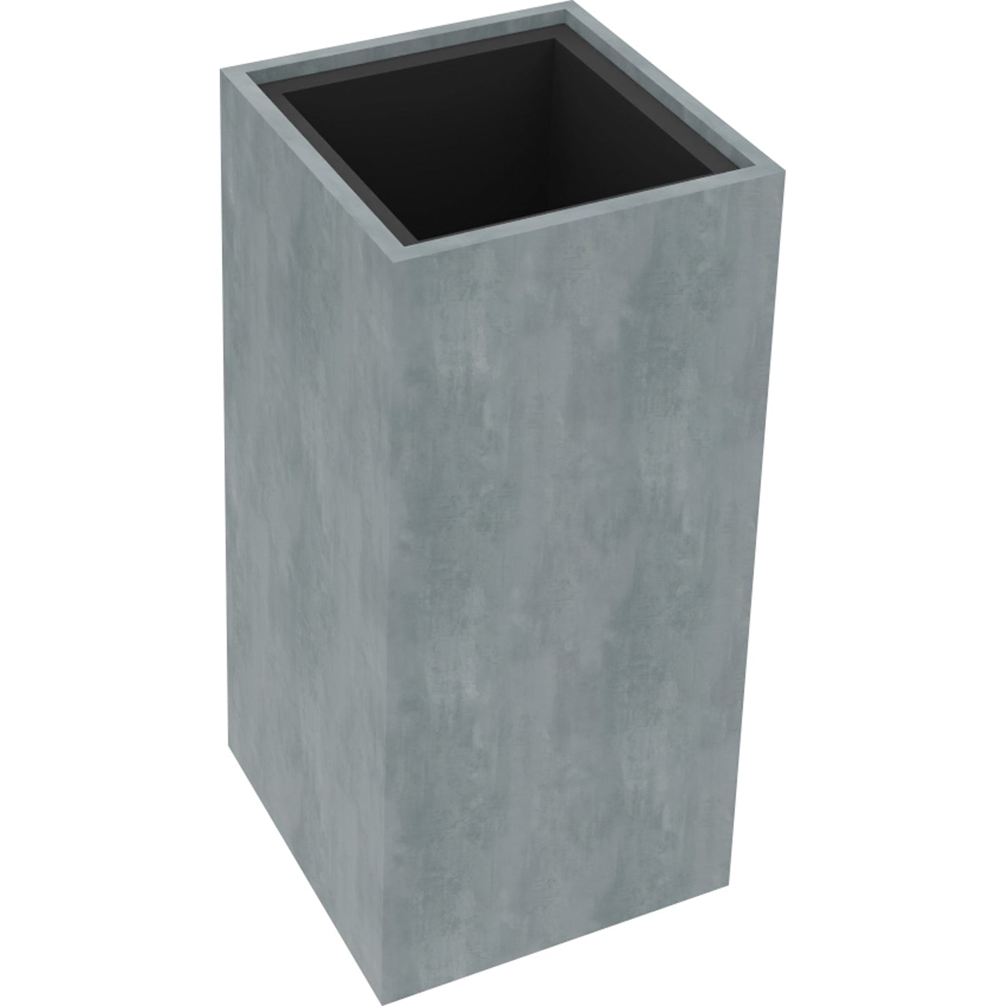 Blumentopf 38 x 80 x 38 cm (B x H x T) beton hell
