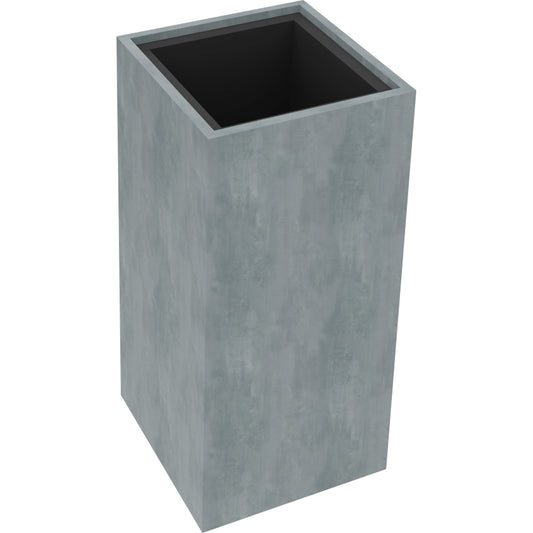 Blumentopf 38 x 80 x 38 cm (B x H x T) beton hell