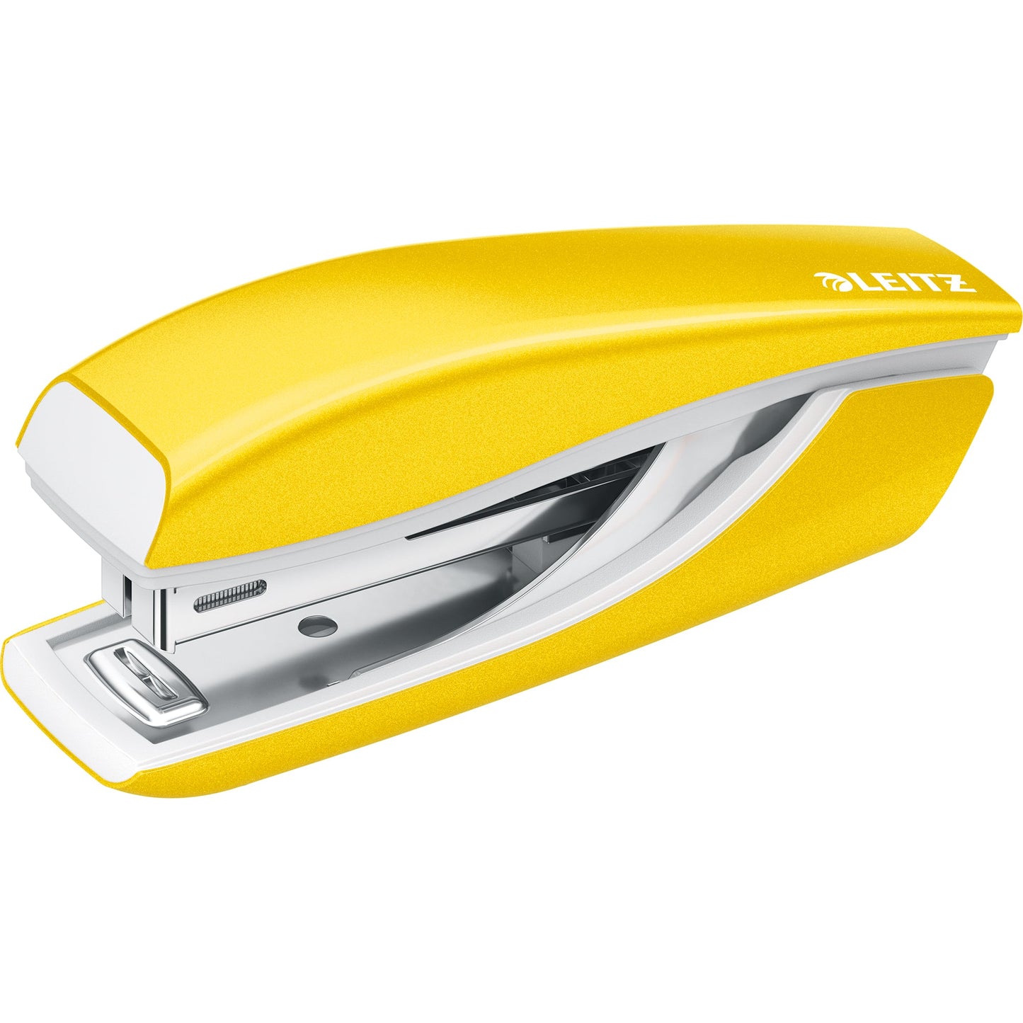 Leitz Heftgerät NeXXt WOW Mini 5528 No. 10 fest/nageln 10 Bl. (80 g/m²) Metall/Kunststoff gelb