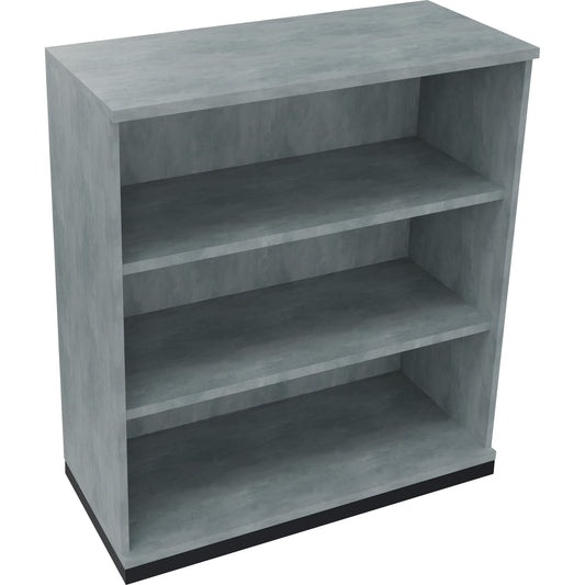 Regal endless 1.000 x 1.133 x 442 mm (B x H x T) 2 Fachböden Holz beton hell