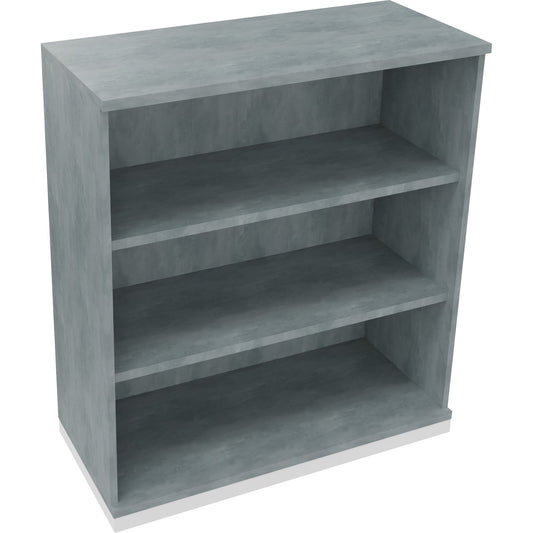 Regal endless 1.000 x 1.133 x 442 mm (B x H x T) 2 Fachböden Holz beton hell
