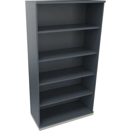 Regal endless 1.000 x 1.869 x 442 mm (B x H x T) 4 Fachböden Holz lavagrau