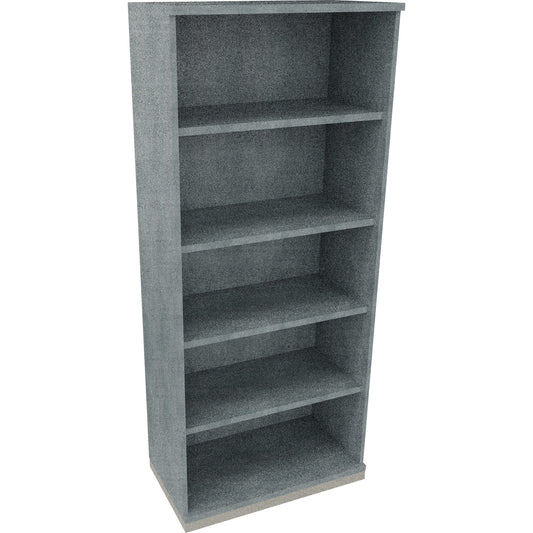 Regal endless 800 x 1.869 x 442 mm (B x H x T) 4 Fachböden Holz beton hell