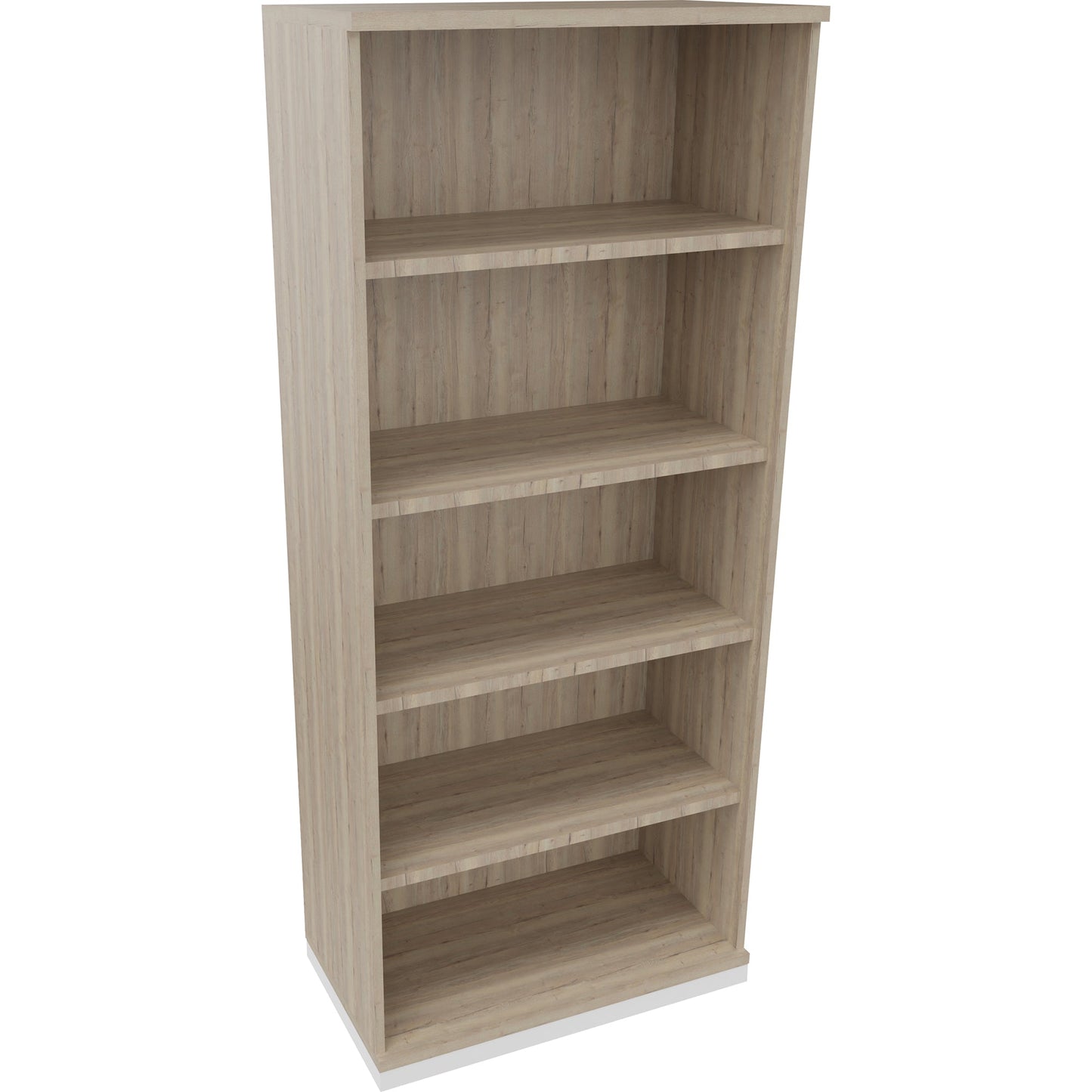 Regal endless 800 x 1.869 x 442 mm (B x H x T) 4 Fachböden Holz eiche natur