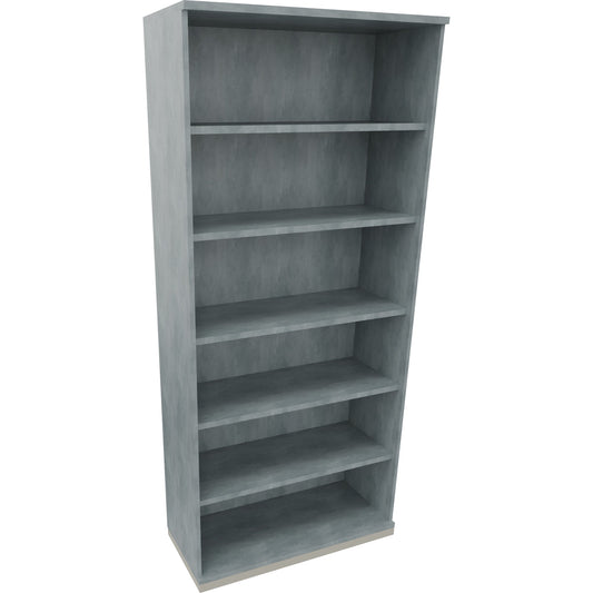 Regal endless 1.000 x 2.221 x 442 mm (B x H x T) 5 Fachböden Holz beton hell