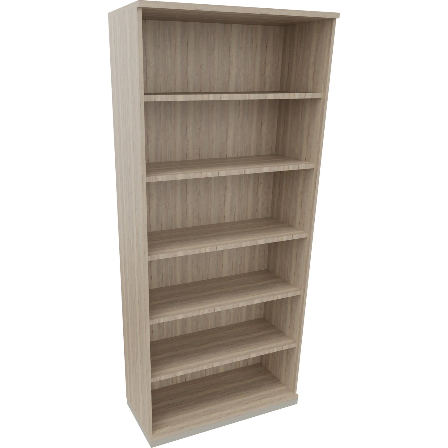 Regal endless 1.000 x 2.221 x 442 mm (B x H x T) 5 Fachböden Holz eiche natur