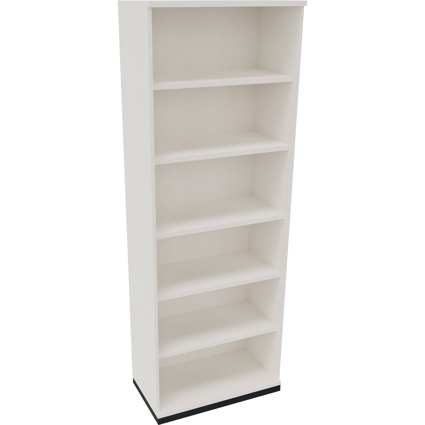 Regal endless 800 x 2.221 x 442 mm (B x H x T) 5 Fachböden Holz diamant weiß