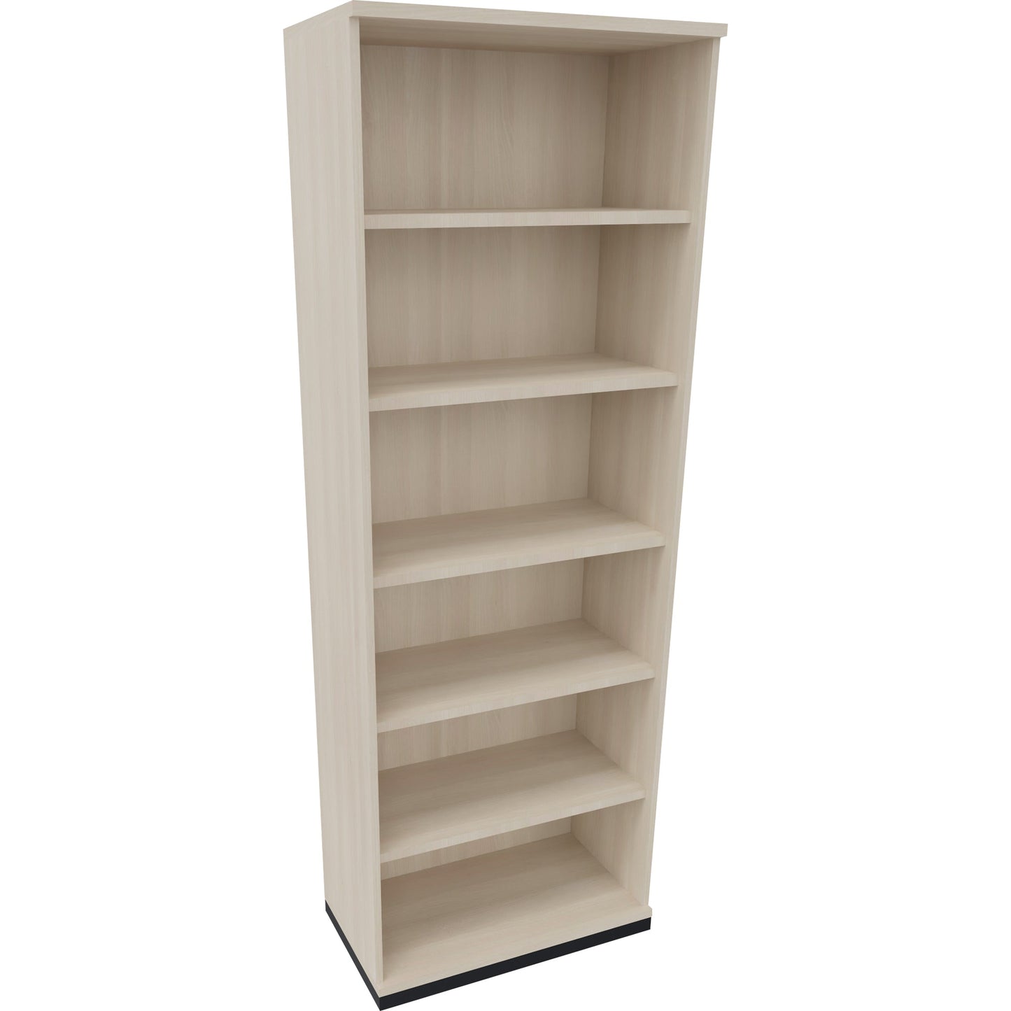 Regal endless 800 x 2.221 x 442 mm (B x H x T) 5 Fachböden Holz akazie hell