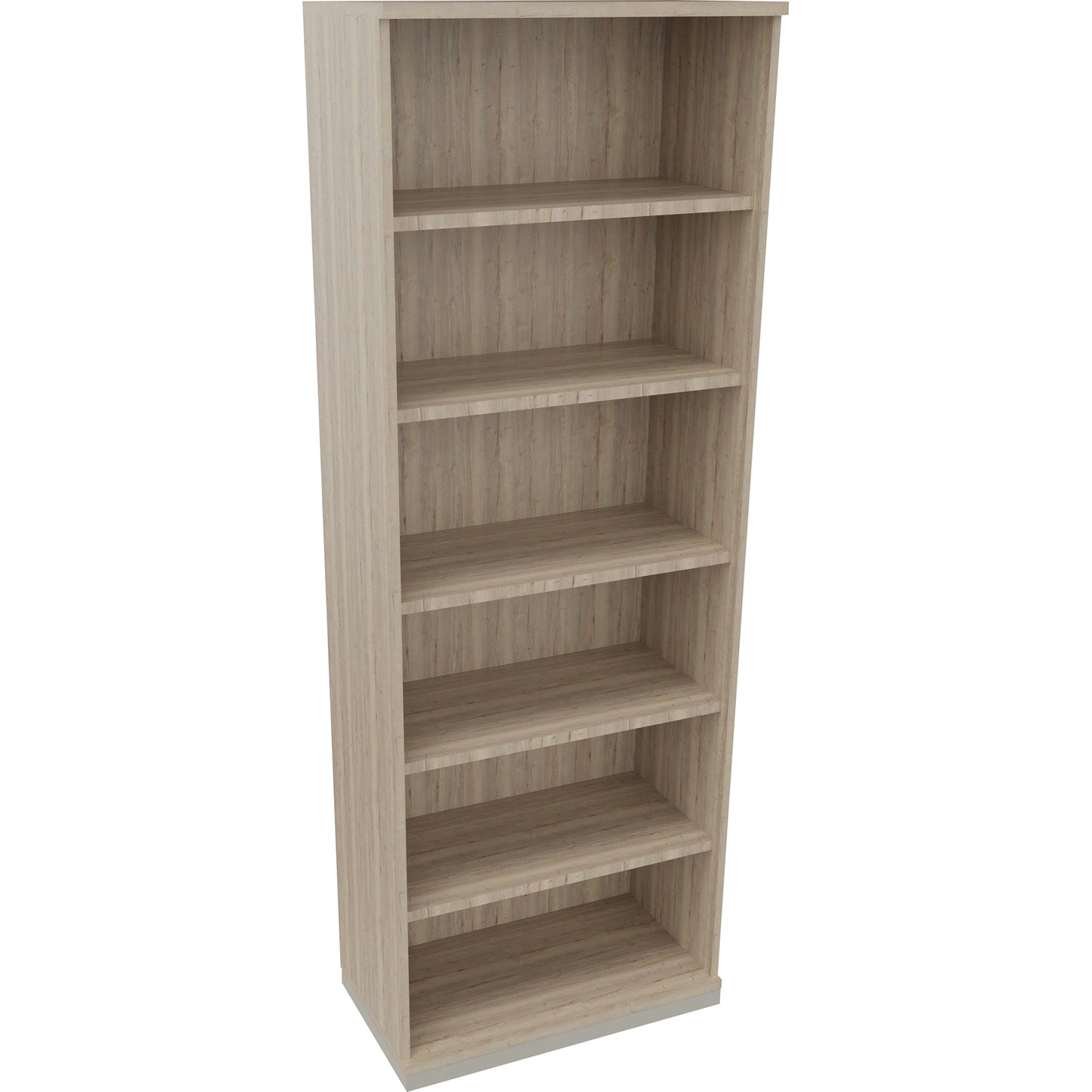 Regal endless 800 x 2.221 x 442 mm (B x H x T) 5 Fachböden Holz eiche natur