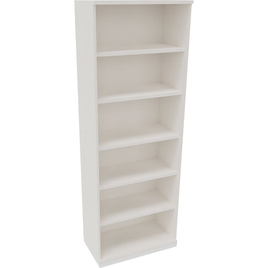 Regal endless 800 x 2.221 x 442 mm (B x H x T) 5 Fachböden Holz diamant weiß