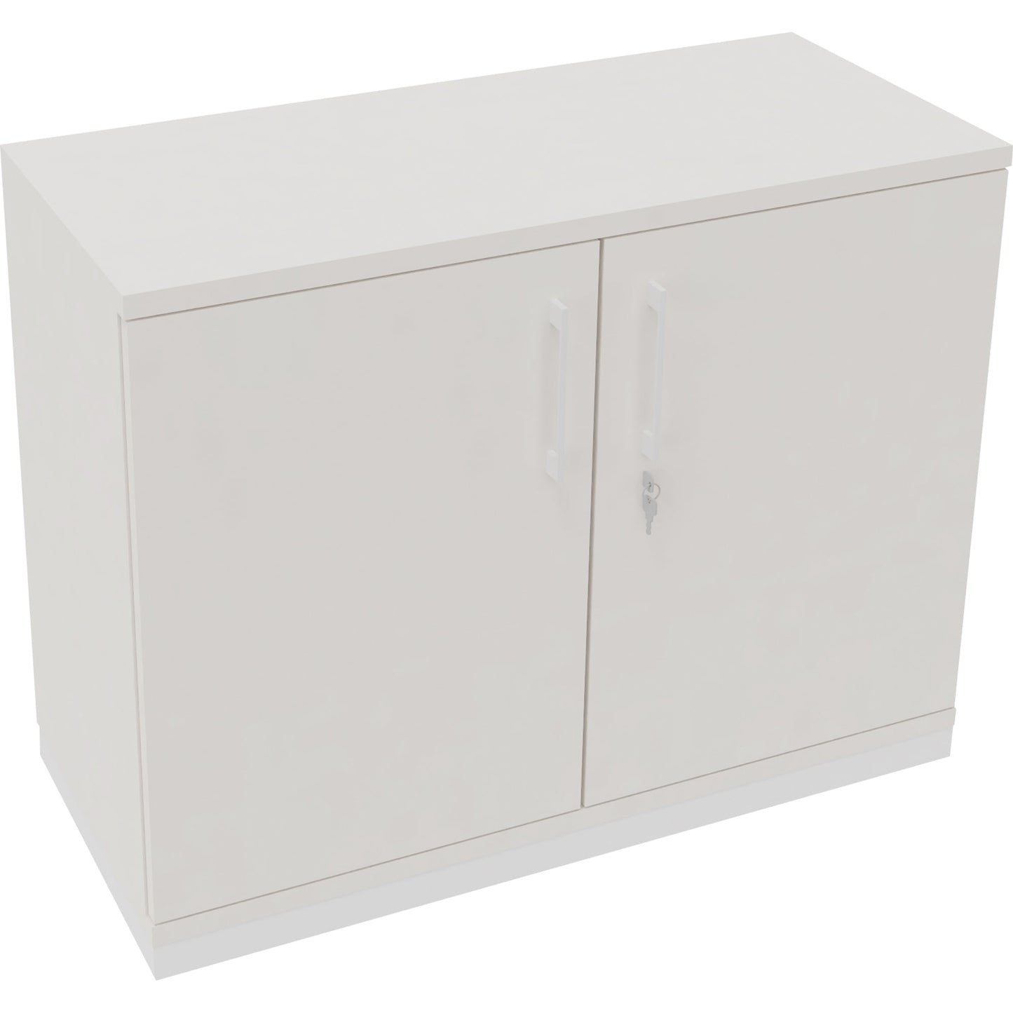 Flügeltürenschrank endless 1.000 x 781 x 442 mm (B x H x T) 1 Fachboden Holz Farbe: diamant weiß verkehrsweiß