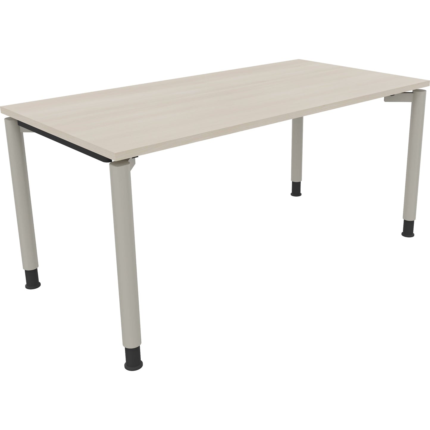 Schreibtisch all in one Maße: 1.600 x 680-820 x 800 mm (B x H x T) Holz akazie hell