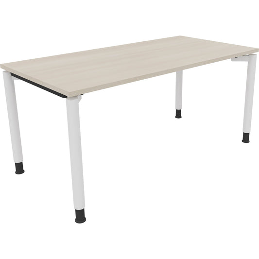 Schreibtisch all in one Maße: 1.600 x 680-820 x 800 mm (B x H x T) Holz akazie hell