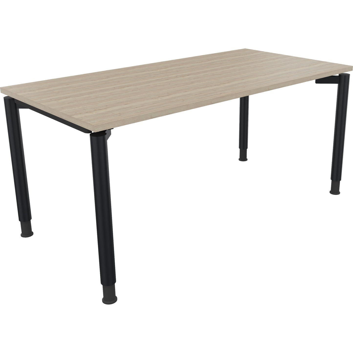 Schreibtisch all in one Maße: 1.600 x 680-820 x 800 mm (B x H x T) Holz eiche natur