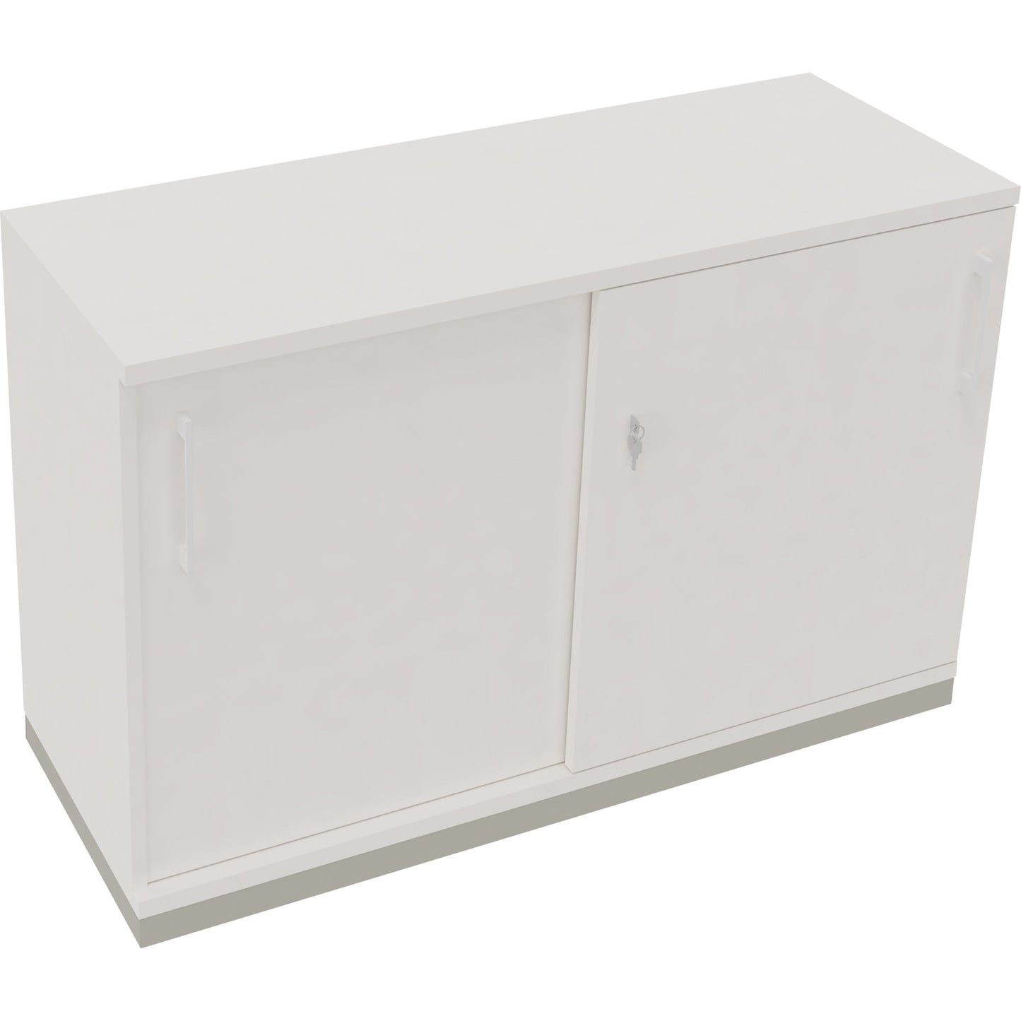 Schiebetürenschrank endless 1.200 x 781 x 442 mm (B x H x T) 2 Fachböden Holz diamantweiß