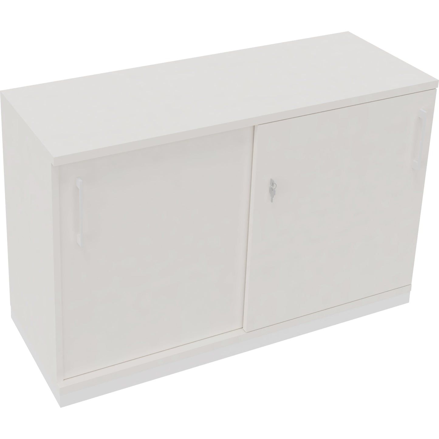 Schiebetürenschrank endless 1.200 x 781 x 442 mm (B x H x T) 2 Fachböden Holz diamantweiß