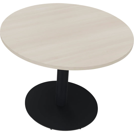 Konferenztisch communication 1.000 x 720 mm (Ø x H) Holz Farbe der Tischplatte: akazie hell