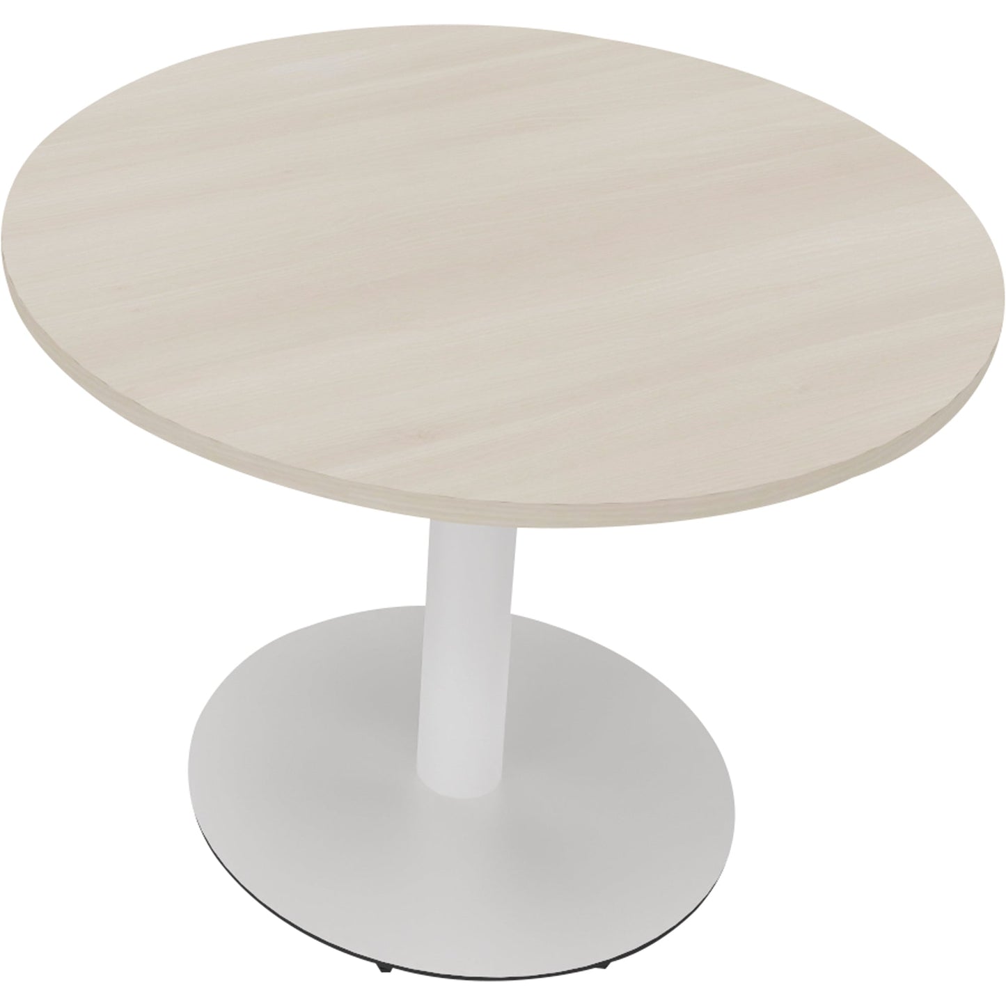 Konferenztisch communication 1.000 x 720 mm (Ø x H) Holz Farbe der Tischplatte: akazie hell