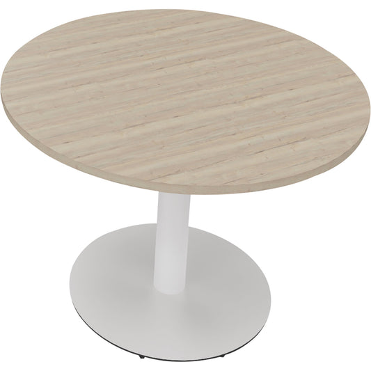 Konferenztisch communication 1.000 x 720 mm (Ø x H) Holz Farbe der Tischplatte: eiche natur