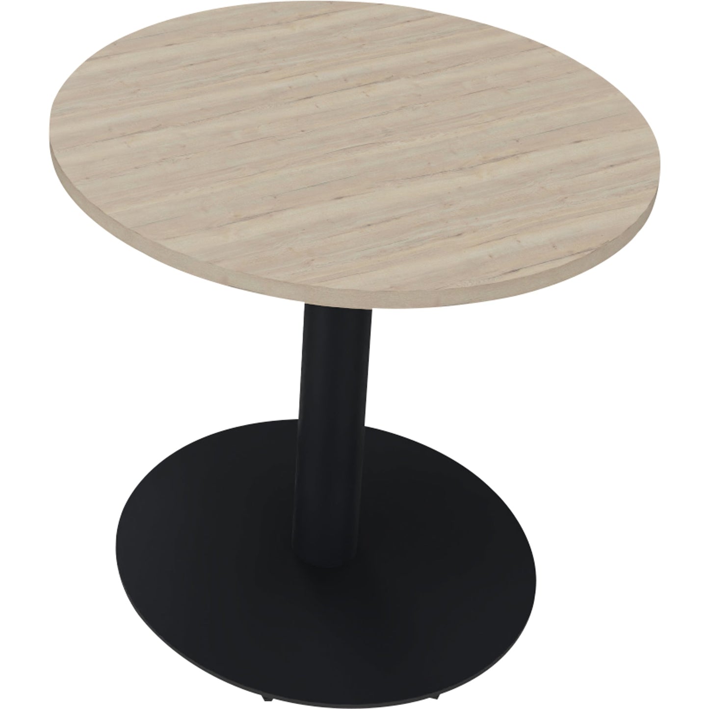 Konferenztisch communication 800 x 720 mm (Ø x H) Holz Farbe der Tischplatte: eiche natur