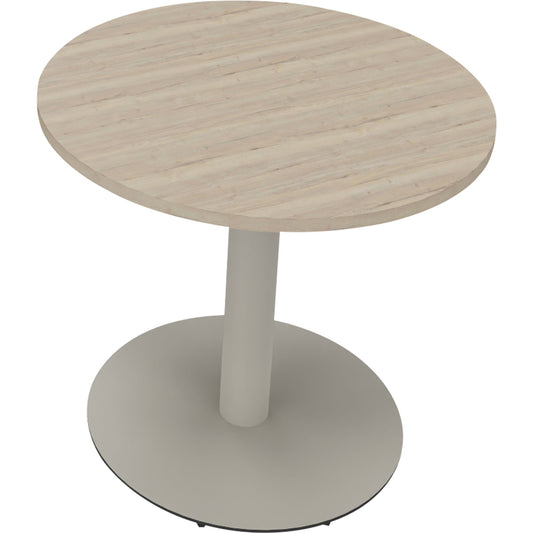 Konferenztisch communication 800 x 720 mm (Ø x H) Holz Farbe der Tischplatte: eiche natur