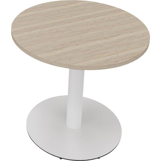 Konferenztisch communication 800 x 720 mm (Ø x H) Holz Farbe der Tischplatte: eiche natur