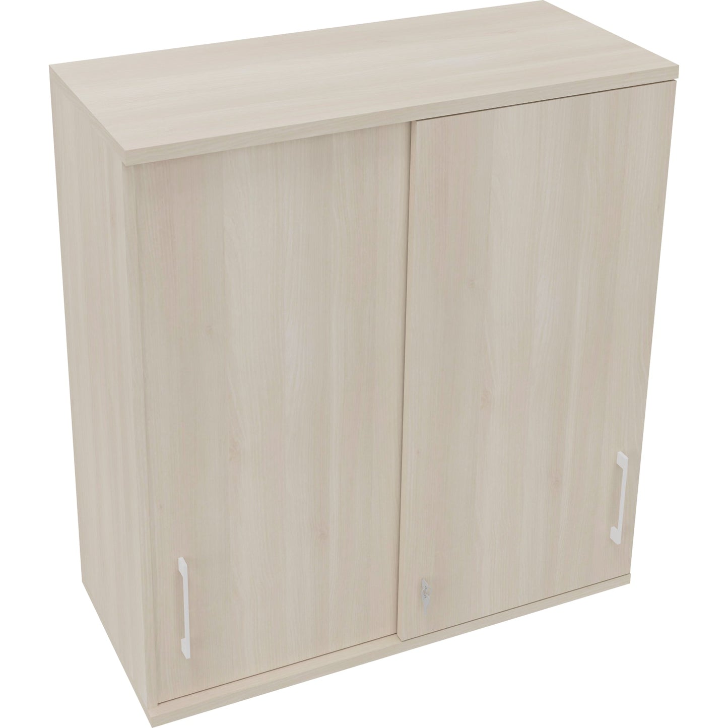 Aufsatzschrank endless Schiebetürenschrank endless 1.000 x 1.088 x 442 mm (B x H x T) 2 Fachböden Holz akazie hell