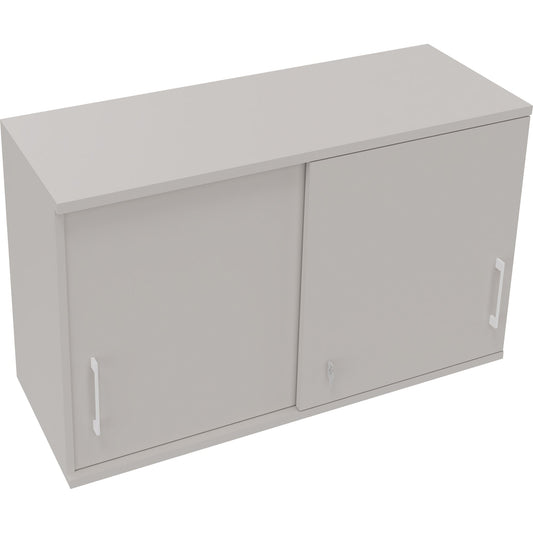 Aufsatzschrank endless Schiebetürenschrank endless 1.200 x 736 x 442 mm (B x H x T) 2 Fachböden Holz lichtgrau