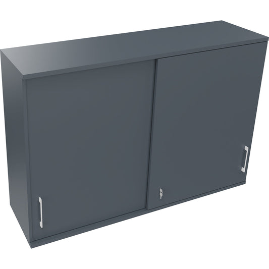 Aufsatzschrank endless Schiebetürenschrank endless 1.600 x 1.088 x 442 mm (B x H x T) 4 Fachböden Holz lavagrau