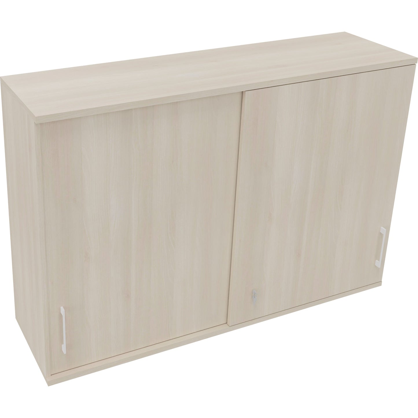 Aufsatzschrank endless Schiebetürenschrank endless 1.600 x 1.088 x 442 mm (B x H x T) 4 Fachböden Holz akazie hell