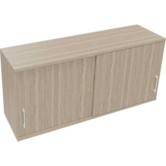 Aufsatzschrank endless Schiebetürenschrank endless 1.600 x 736 x 442 mm (B x H x T) 2 Fachböden Holz eiche natur