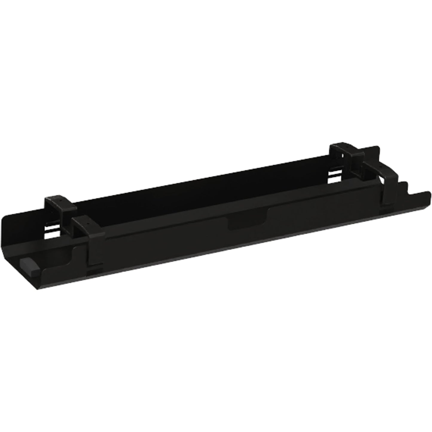Kabelkanal all in one 800 x 130/150 x 160 mm (B x H x T) Metall graphitschwarz