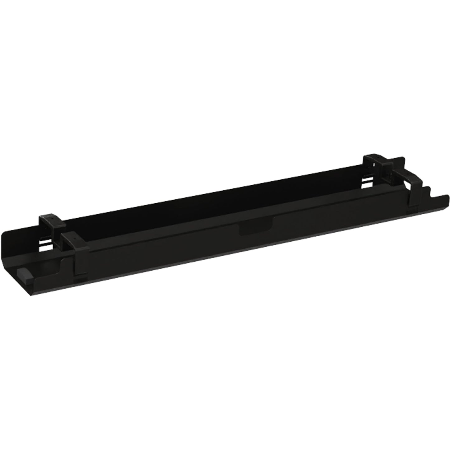 Kabelkanal all in one 1.000 x 130/150 x 160 mm (B x H x T) Metall graphitschwarz