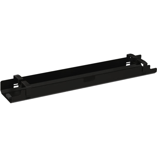 Kabelkanal all in one 1.000 x 130/150 x 160 mm (B x H x T) Metall graphitschwarz