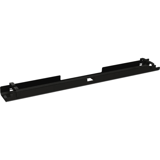 Kabelkanal all in one 1.600 x 130/150 x 160 mm (B x H x T) Metall graphitschwarz