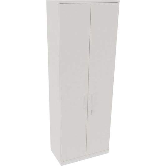 Flügeltürenschrank endless 800 x 2.221 x 442 mm (B x H x T) 5 Fachböden Holz Farbe: diamant weiß verkehrsweiß
