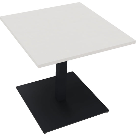 Konferenztisch communication 800 x 720 x 800 mm (B x H x T) Holz Farbe der Tischplatte: diamantweiß