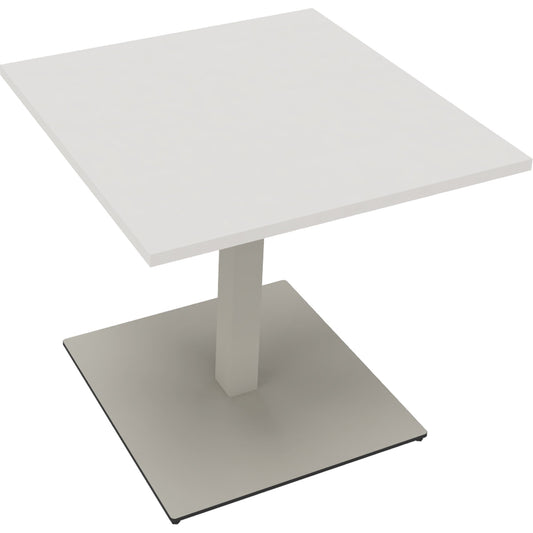 Konferenztisch communication 800 x 720 x 800 mm (B x H x T) Holz Farbe der Tischplatte: diamantweiß