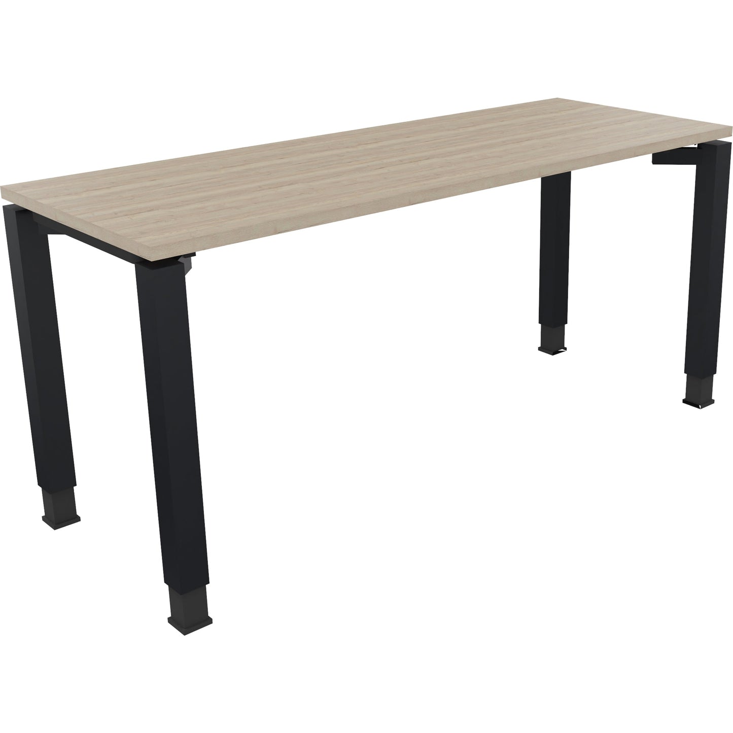 Schreibtisch all in one Maße: 1.600 x 680-820 x 600 mm (B x H x T) Holz eiche natur