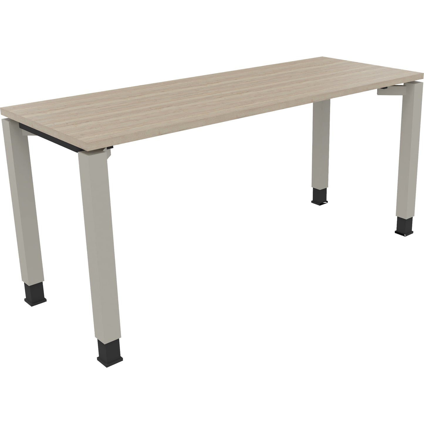 Schreibtisch all in one Maße: 1.600 x 680-820 x 600 mm (B x H x T) Holz eiche natur