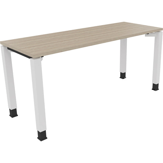 Schreibtisch all in one Maße: 1.600 x 680-820 x 600 mm (B x H x T) Holz eiche natur
