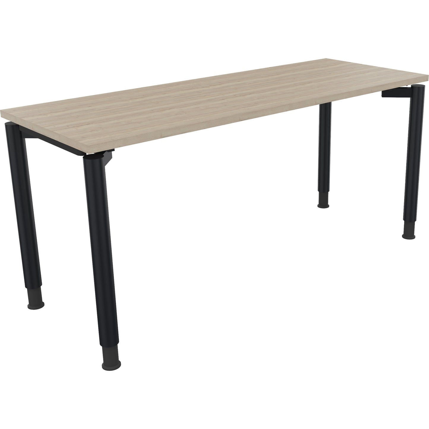 Schreibtisch all in one Maße: 1.600 x 680-820 x 600 mm (B x H x T) Holz eiche natur