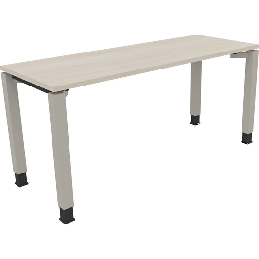 Schreibtisch all in one Maße: 1.600 x 680-820 x 600 mm (B x H x T) Holz akazie hell