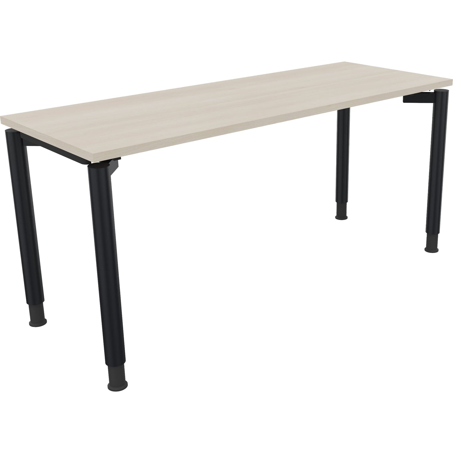 Schreibtisch all in one Maße: 1.600 x 680-820 x 600 mm (B x H x T) Holz akazie hell
